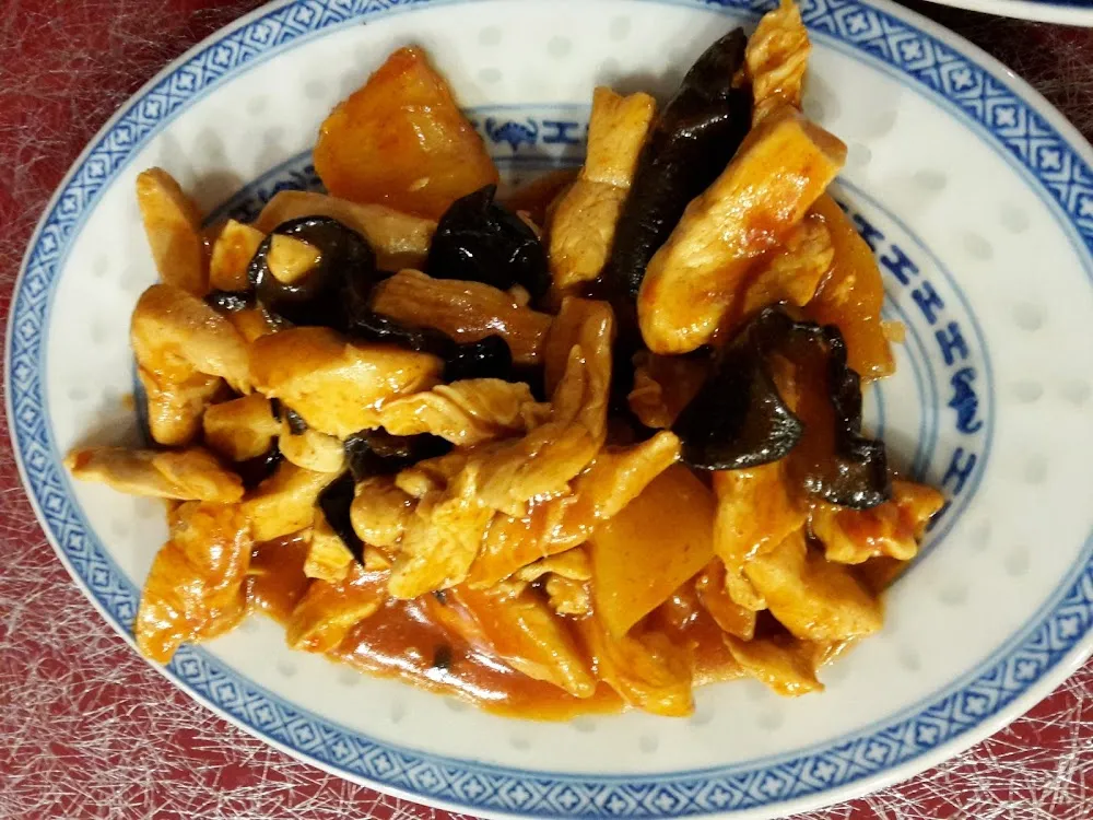 Poulet Aux Champignons Chinois